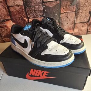 Jordan 1 Retro Low OG UNC  Blue 'CZ0775-104'  Size 7 Shoes Athletic With BOX